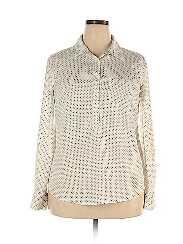 Merona Long Sleeve Blouse (view 1)