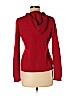 Charter Club 100% Cashmere Red Zip Up Hoodie Size M - photo 2