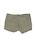 H&M 100% Polyester Green Shorts Size 10 - photo 1