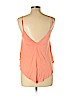 Mine 100% Rayon Orange Sleeveless Top Size L - photo 2