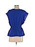Pleione Blue Short Sleeve Blouse Size S (petite) - photo 2