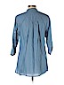 Assorted Brands Blue 3/4 Sleeve Button-Down Shirt Size L - photo 2