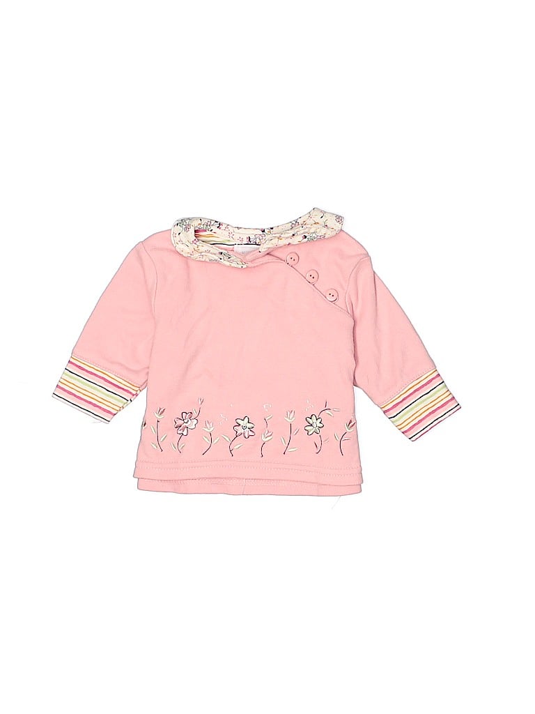 WonderKids Pink Pullover Sweater Size 0-3 mo - photo 1