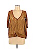 Knitted & Knotted Tan Cardigan Size S - photo 1