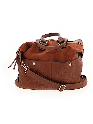Moda Luxe Leather Satchel (view 1)