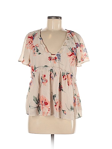 Lucky Brand Short Sleeve Blouse (view 1)