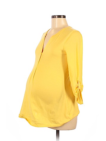 Old Navy - Maternity Long Sleeve Henley (view 1)