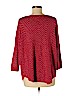 Charming Charlie Red Pullover Sweater Size M - photo 2