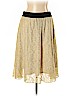 Lularoe 100% Polyester Gold Casual Skirt Size L - photo 1