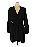 Allison Joy 100% Polyester Black Casual Dress Size L - photo 1