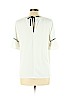 Banana Republic Ivory Short Sleeve Blouse Size L - photo 2