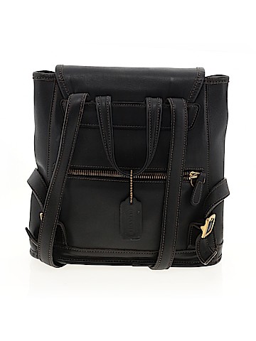 Coach Leather Backpack (view 2)