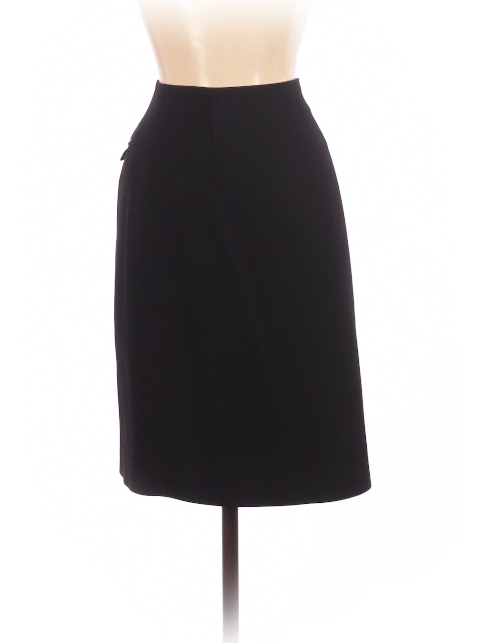 Iris Singer Collection Solid Black Casual Skirt Size 4 - 86% off | thredUP