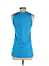 Nike 100% Polyester Blue Active Tank Size S - photo 2