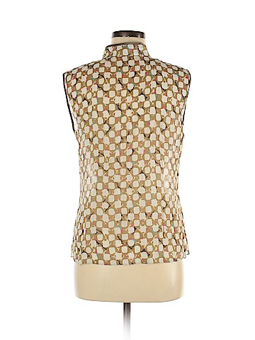 St. John Sleeveless Silk Top (view 2)