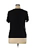wonderly Black Short Sleeve Top Size XL - photo 2