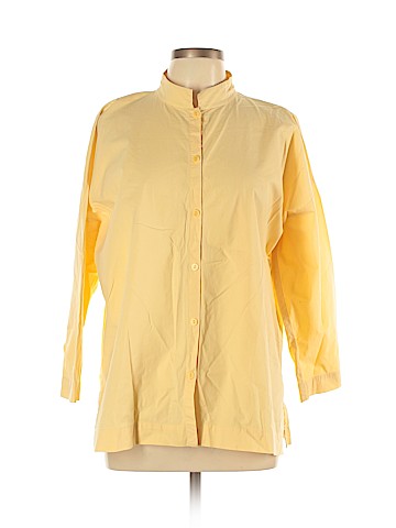 Eileen Fisher Long Sleeve Button-Down Shirt (view 1)