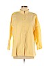 Eileen Fisher 100% Cotton Yellow Long Sleeve Button-Down Shirt Size L - photo 1