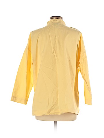 Eileen Fisher Long Sleeve Button-Down Shirt (view 2)