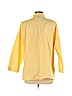 Eileen Fisher 100% Cotton Yellow Long Sleeve Button-Down Shirt Size L - photo 2