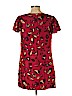 Britt Ryan 100% Polyester Burgundy Casual Dress Size 10 - photo 2
