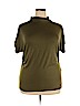 Unbranded 100% Cotton Green Short Sleeve Top Size 2X - photo 1
