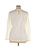 Ann Taylor LOFT White Long Sleeve Blouse Size XL - photo 2