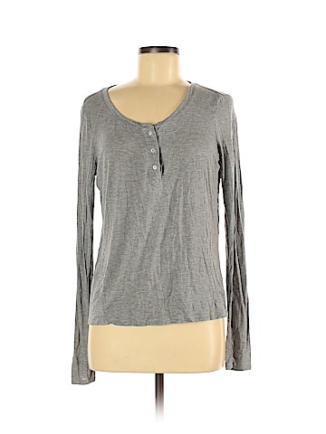 American Eagle Outfitters Long Sleeve Henley (view 1)