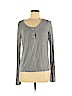 American Eagle Outfitters Gray Long Sleeve Henley Size M - photo 1