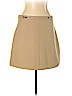 H&M 100% Polyester Tan Casual Skirt Size 12 - photo 1