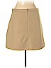 H&M 100% Polyester Tan Casual Skirt Size 12 - photo 2