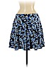 PJK Patterson J. Kincaid 100% Silk Blue Silk Skirt Size M - photo 2