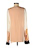 A.L.C. 100% Silk Pink Long Sleeve Silk Top Size M - photo 2