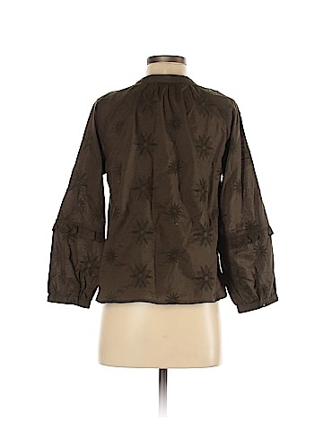 Madewell 3/4 Sleeve Blouse (view 2)