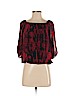 Vince Camuto 100% Polyester Red 3/4 Sleeve Blouse Size S (petite) - photo 1