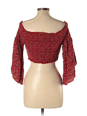 Xhilaration 3/4 Sleeve Blouse (view 2)