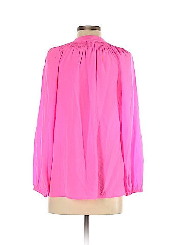 Lilly Pulitzer Long Sleeve Silk Top (view 2)