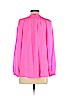 Lilly Pulitzer 100% Silk Pink Long Sleeve Silk Top Size S - photo 2
