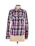 American Eagle Outfitters Pink Long Sleeve Button-Down Shirt Size M - photo 1