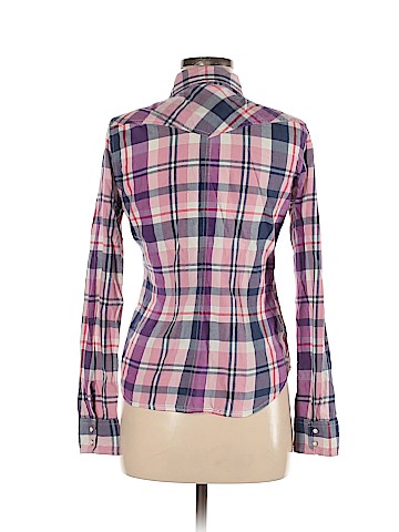 American Eagle Outfitters Long Sleeve Button-Down Shirt (view 2)