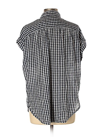 American Eagle Outfitters Short Sleeve Button-Down Shirt (view 2)