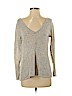 Subtle Luxury 100% Cashmere Gray Cashmere Pullover Sweater Size XS - Sm - photo 1