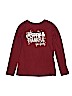 Cat & Jack Burgundy Long Sleeve Top Size 14 - 16 - photo 1