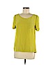 Kate Spade New York 100% Silk Green Short Sleeve Silk Top Size M - photo 1