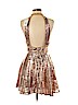 Free People 100% Polyester Gold Cocktail Dress Size 8 - photo 2