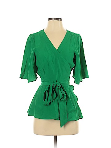 Ann Taylor LOFT Short Sleeve Blouse (view 1)