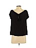 Ann Taylor LOFT Black Short Sleeve Top Size XS - photo 2