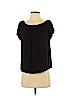 Ann Taylor LOFT Black Short Sleeve Top Size XS - photo 1