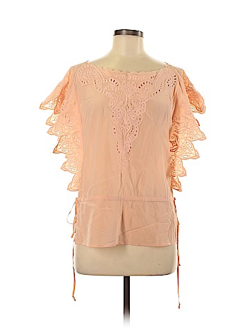 Yoana Baraschi Short Sleeve Silk Top (view 1)
