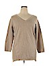 Carolyn Taylor Tan Pullover Sweater Size XL - photo 1